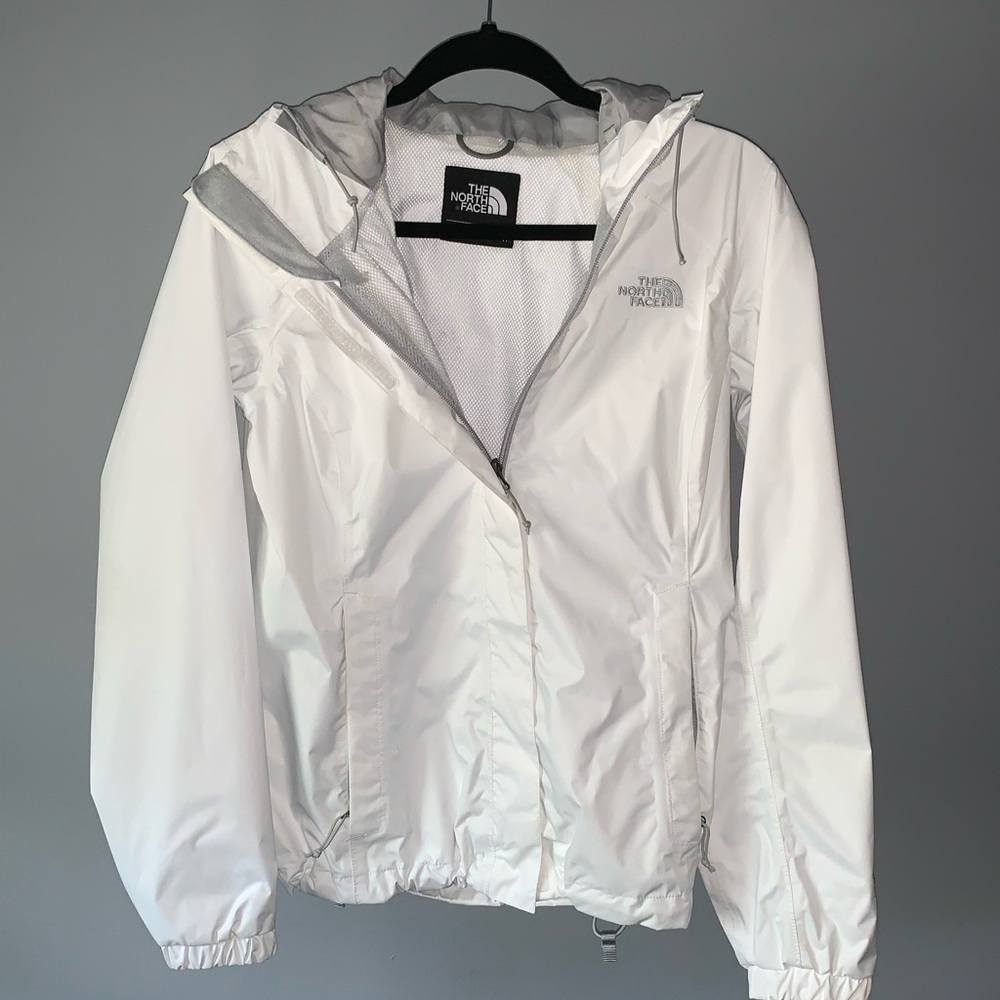 north face white jacket